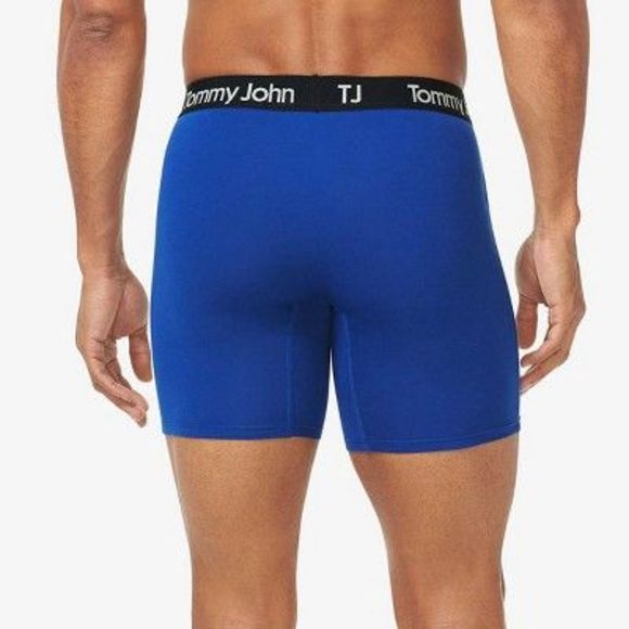 TJ | Tommy John Men's Camo Print 6'' Boxer Briefs 2pk - Linear Camo/Mazarin - Picture 3 of 5